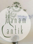 皇家哥本哈根蓝色金鱼盘No 1212/3002与Labrax Lupus合作