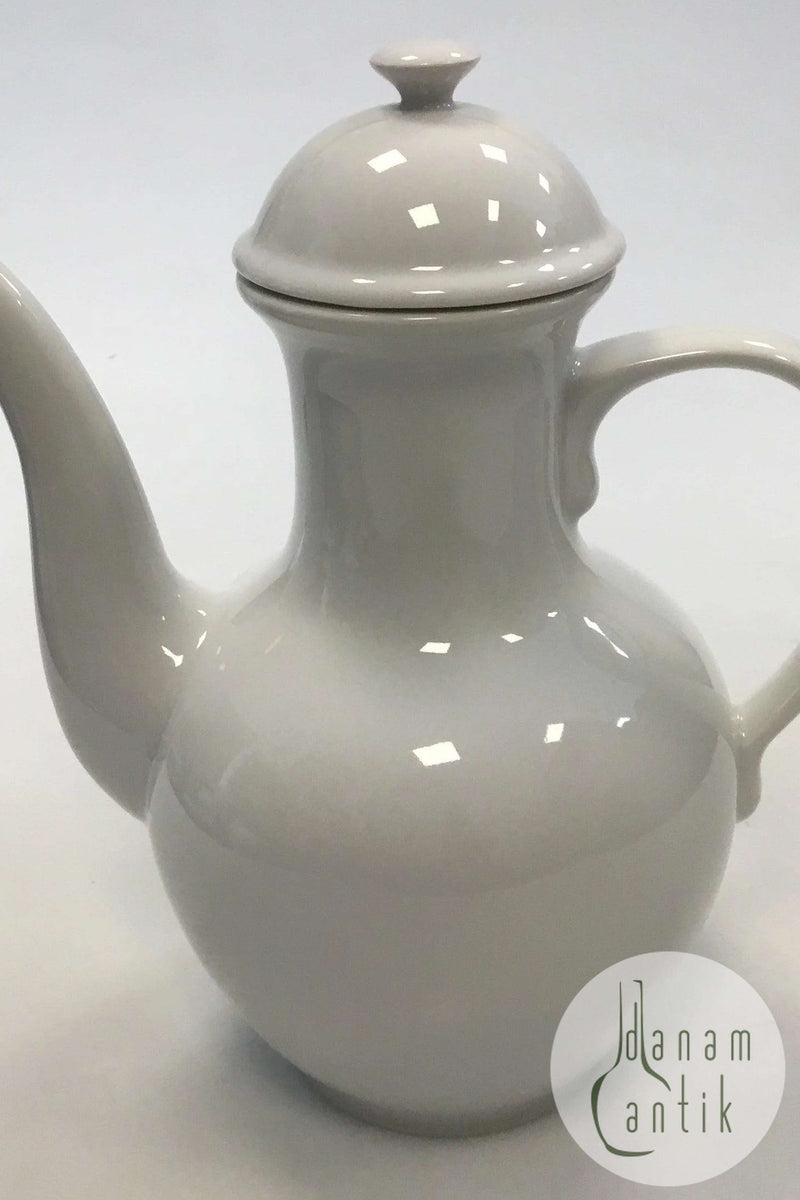 Royal Copenhagen Hvid Kaffekande No 128