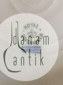 Royal Copenhagen Tallerken med Håndmalet Frugtmotiv og Guldornament