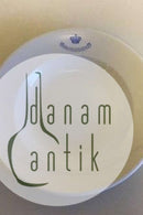 Royal Copenhagen Jernporcelæn Dyb tallerken med logo fra Fængselsvæsenet