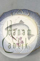 Royal Copenhagen Blå Fisketallerken med Guld No 1212/3002