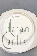 Royal Copenhagen Blue Fish Plate with Gold No 1212/3002.