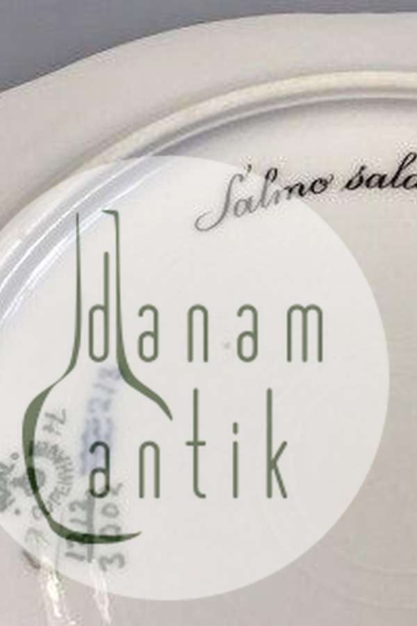 Royal Copenhagen Blue Fish Plate with Gold No 1212/3002.