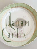 皇家哥本哈根绿色鱼盘（编号919/1710）与Pleuronectes Platessa