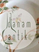 Royal Copenhagen Plate No 166/2031 with Handpainted Flower and Butterfly