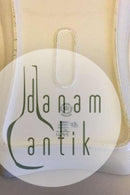 皇家哥本哈根绿花焊接长方形盘子No 1694