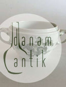 Royal Copenhagen Green Flower Sugar Bowl No 1680 (without lid)