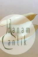 Royal Copenhagen Creme Svejfet med Guld (Stel 1235) Sovseskål No 1871