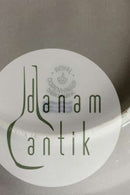 Royal Copenhagen White Blue Flower Angular Deep Plate