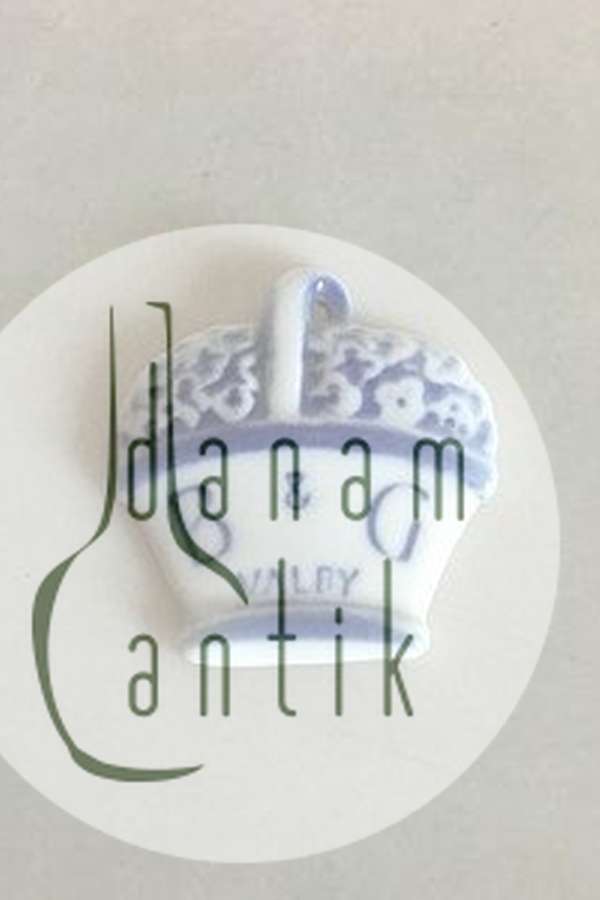 Bing & Grondahl Flower Basket Advertising Sign from 1900-1940