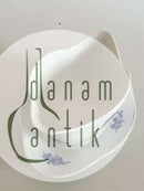 Royal Copenhagen Blå Blomst Flettet Sauceskål med Underfad No. 8159