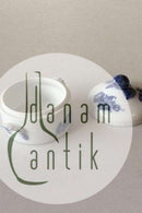 皇家哥本哈根蓝花辫子糖碗带盖子No 8138