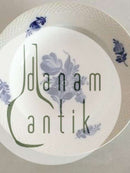 Royal Copenhagen Blå Blomst Flettet Stor Dyb Tallerken No 8107