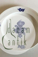 ロイヤルコペンハーゲン ブルーフラワー 編み込み ラウンド サービングディッシュ No 8012