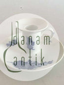 Royal Copenhagen Blå Blomst kammerstager No 2307