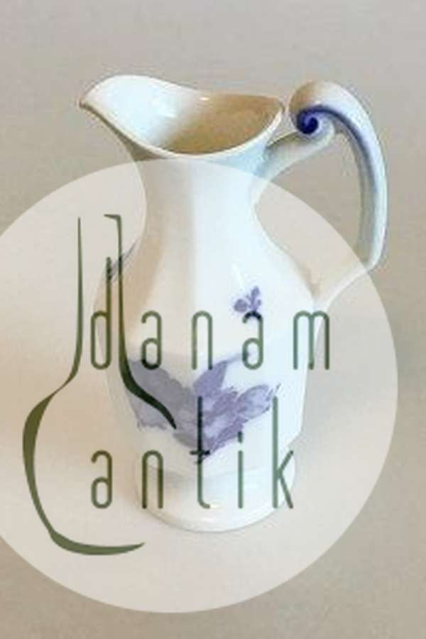 皇家哥本哈根蓝色花边无盖醋壶No 8583