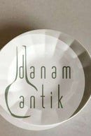 皇家哥本哈根白蓝花边深盘