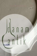 Royal Copenhagen White Blue Flower Angular Oval Serving Dish No 8573