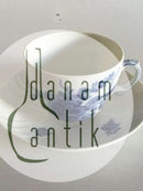 Royal Copenhagen Blue Flower Curved Coffee Cup and Saucer No 1949