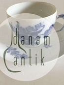 Royal Copenhagen Blue Flower Curved Coffee Cup with Saucer No 072