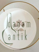 Royal Copenhagen Brun Iris Stor Dyb Tallerken No 10515