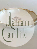 Royal Copenhagen Brun Iris Bladformet Assiette No 9209