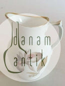 Royal Copenhagen Brown Iris Creamer No 9179