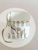 Royal Copenhagen Brun Iris Lille Beholder / Cigaret Bæger No 1057