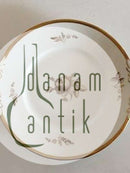 Royal Copenhagen Braune Rose Kuchenteller Nr. 9097