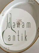 Royal Copenhagen Braune Rose Großes Serviergeschirr Nr. 688/9011