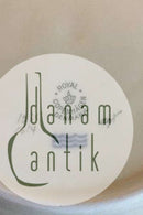 ロイヤルコペンハーゲン クリームウェルテッドウィズゴールド（セット1235）ディープデザートプレート No 1614