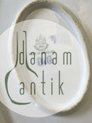 Bing & Grøndahl Dickens Sommerfugl med Guld Ovalt Serveringsfad