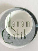 Bing & Grøndahl Kronjyden Blå Azur Kaffekop og Underkop