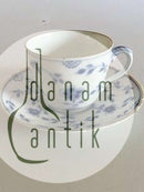 Bing & Grøndahl Sommerfugl med Guld Kaffe Kop