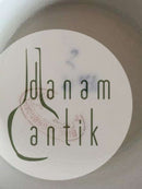 Bing & Grøndahl Sommerfugl med Guld Kageskål på Lav Fod