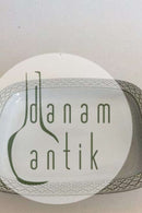 Bing & Grøndahl / Kronjyden Grå Cordial Dybt Servingsfad