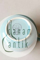 Bing & Grøndahl/Kronjyden Stentøj Mint Grøn Cordial Kaffekop