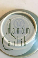 Jens Quistgaard Steingut für B&G / Kronjyden Rune Kleines Tablett/Deckelbecher