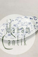 Bing og Grøndahl Sommerfugl Ovalt fad No. 8