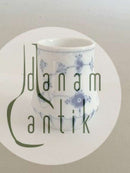 Bing & Grøndahl Blåmalet Musselmalet Senneps krukke No 1093