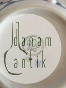 ビング＆グロンダール ブルーペインテッド ムール貝ブイヨンカップ、ソーサー、蓋 No 481