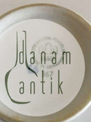 Bing und Grondahl Blau bemalte Musselmalet Behälter / Vase Nr. 367