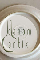 Bing & Grondahl/Kronjyden White Cordial Lunch Plate No 326