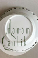 Bing & Grondahl Kronberg with pierced border Lunch Plate No 326