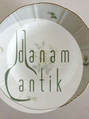 "Klitrose" Bing & Grondahl Deep Plate No. 322