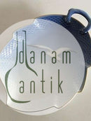 Bing & Grondahl Möwe mit Gold Großer blattförmiger Unterteller Nr. 199