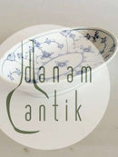 Bing & Grøndahl Blåmalet Musselmalet Oval Skål No 38