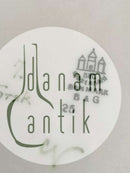 Sjælden Bing & Grøndahl Måge med Guld Fiske Middagstallerken No 25 Torsk