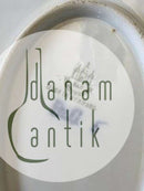 Bing & Grøndahl Dickens Sommerfugl med Guld Ovalt Serveringsfad No 15