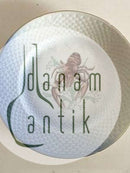 Bing & Grøndahl Måge med Guld Fiske Frokost Tallerken No 26/11 Krebs